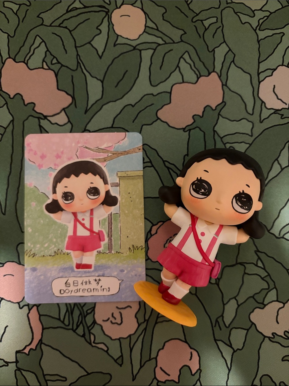 Nyota x chibi maruko Chan daydreaming